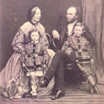 Frederick & Mary Carter and two of their children